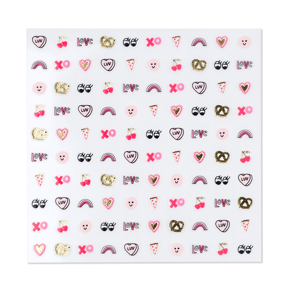 Love Notes Nail Stickers Online Sale - Image 2