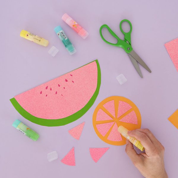 Glitter Smoothie Glue Sticks - 4 Color Options For Cheap - Image 2