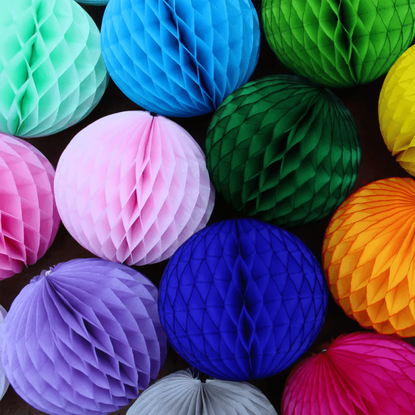 5  Honeycomb Balls - 23 Color Options Online