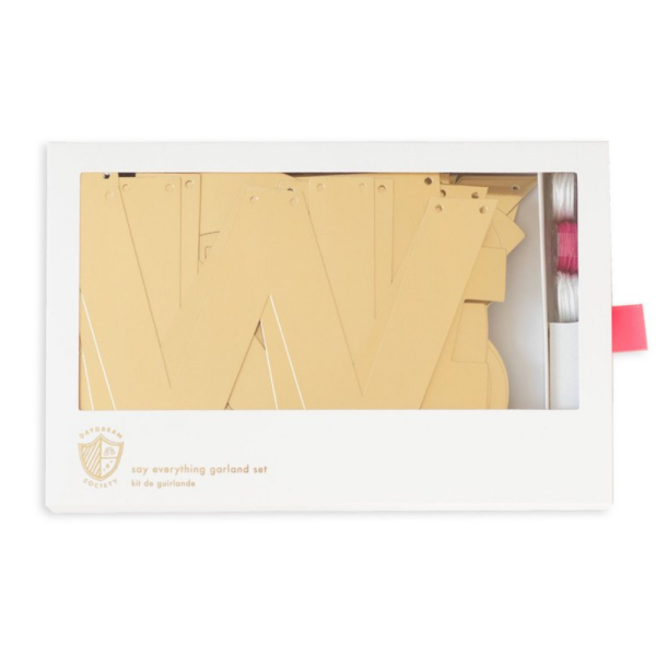 Gold Say Everything Garland Set Online Sale