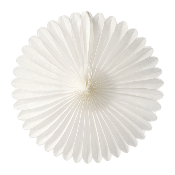 White Paper Fans, 5 Sizes Discount